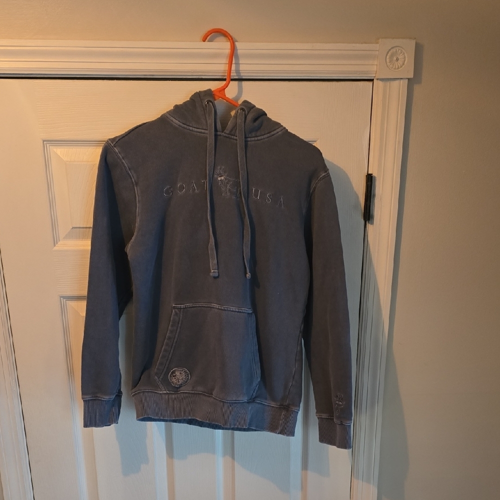 GOAT USA Men's Blue Hoodie